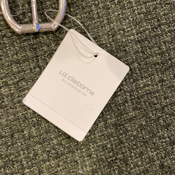 Liz Claiborne Striped fabric belt (sz small) - Picture 3 of 7